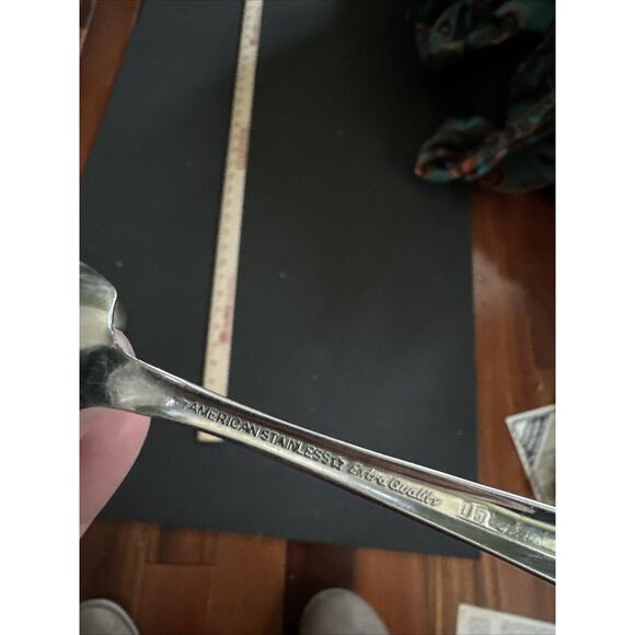 Stainless Steel Serrated Grapefruit Fruit Spoons (3) American Stainless + Japan - Picture 7 of 7